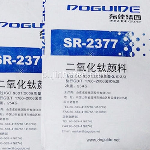Biały pigment tiO2 Rutile Rutile Price SR2377